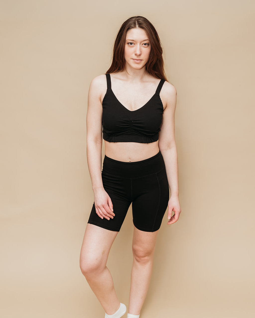 Organic Full Bust Sports Bra - 100% Organic Cotton