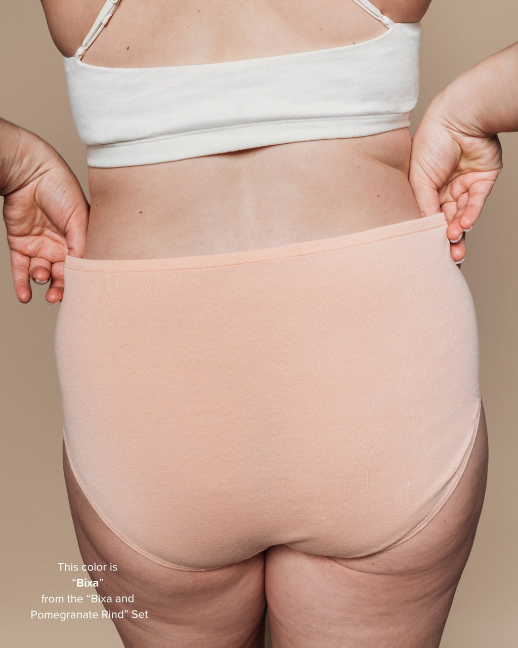 Womens Classic Brief - Natural, Plant Dyes - 100% Organic Cotton (2 pack)