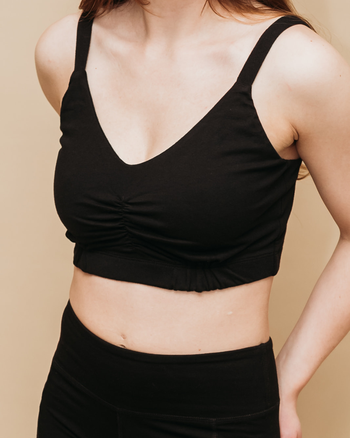 Organic Full Bust Sports Bra - 100% Organic Cotton