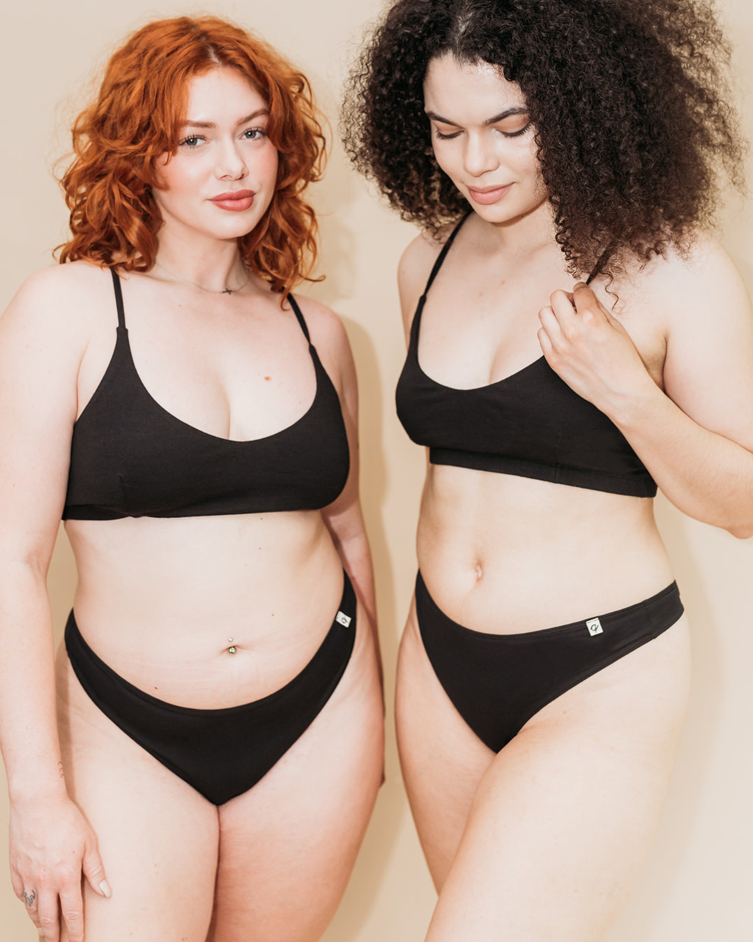 Women's Stretch Thong - 95% Organic Cotton