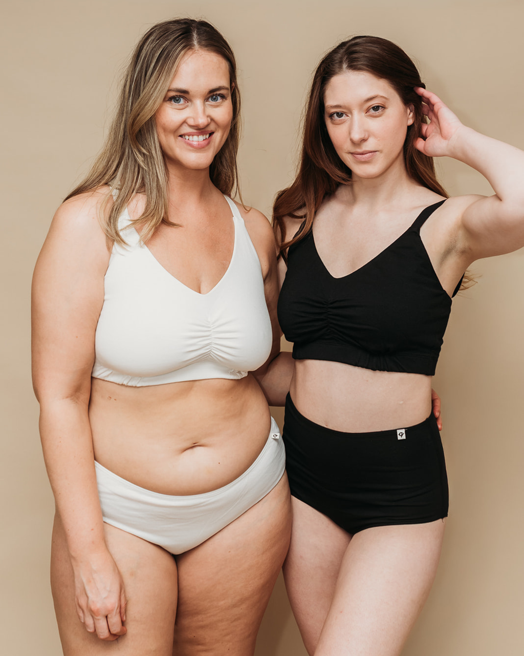 Organic Full Bust Sports Bra - 100% Organic Cotton