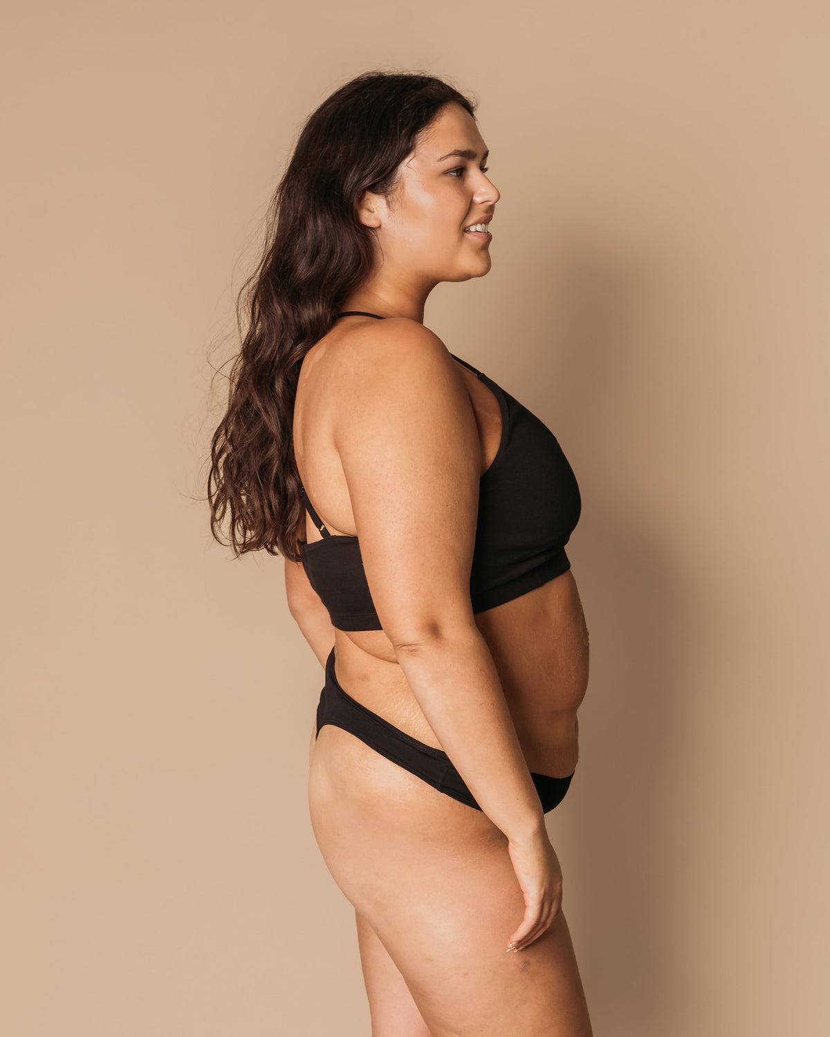 Women's Stretch Thong - 95% Organic Cotton