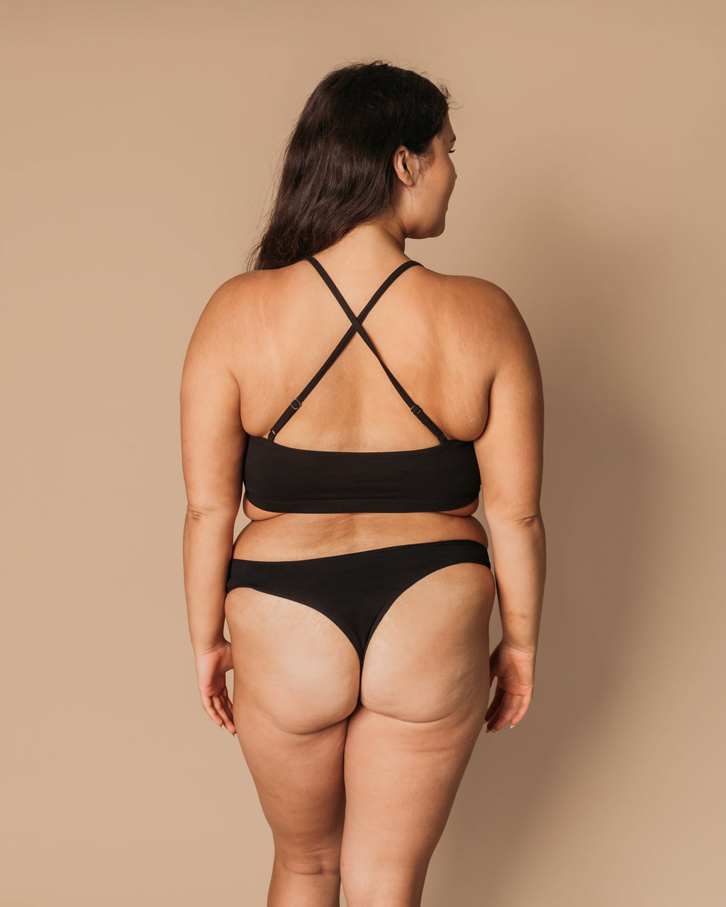 Women's Stretch Thong - 95% Organic Cotton