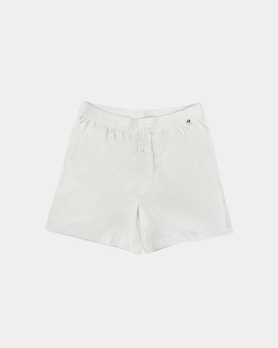 Natural (no dye) Everyday Knit Boxers - 100% Organic Cotton