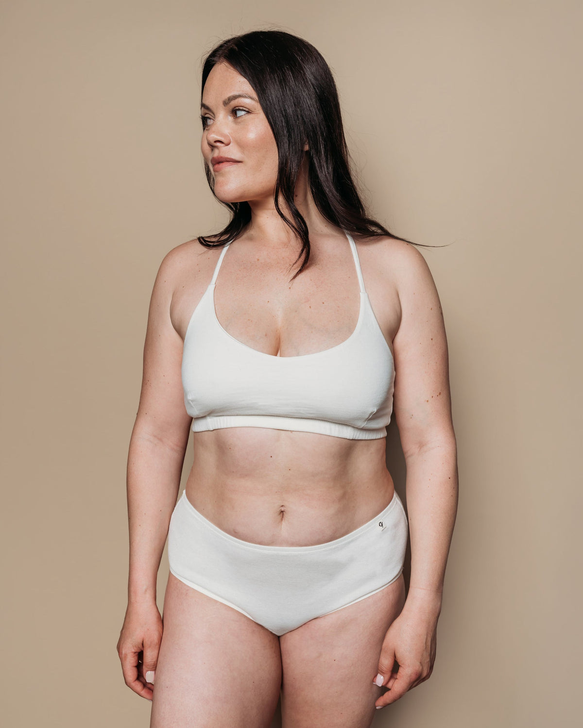 Natural (no dye) Womens Classic Brief - 100% Organic Cotton