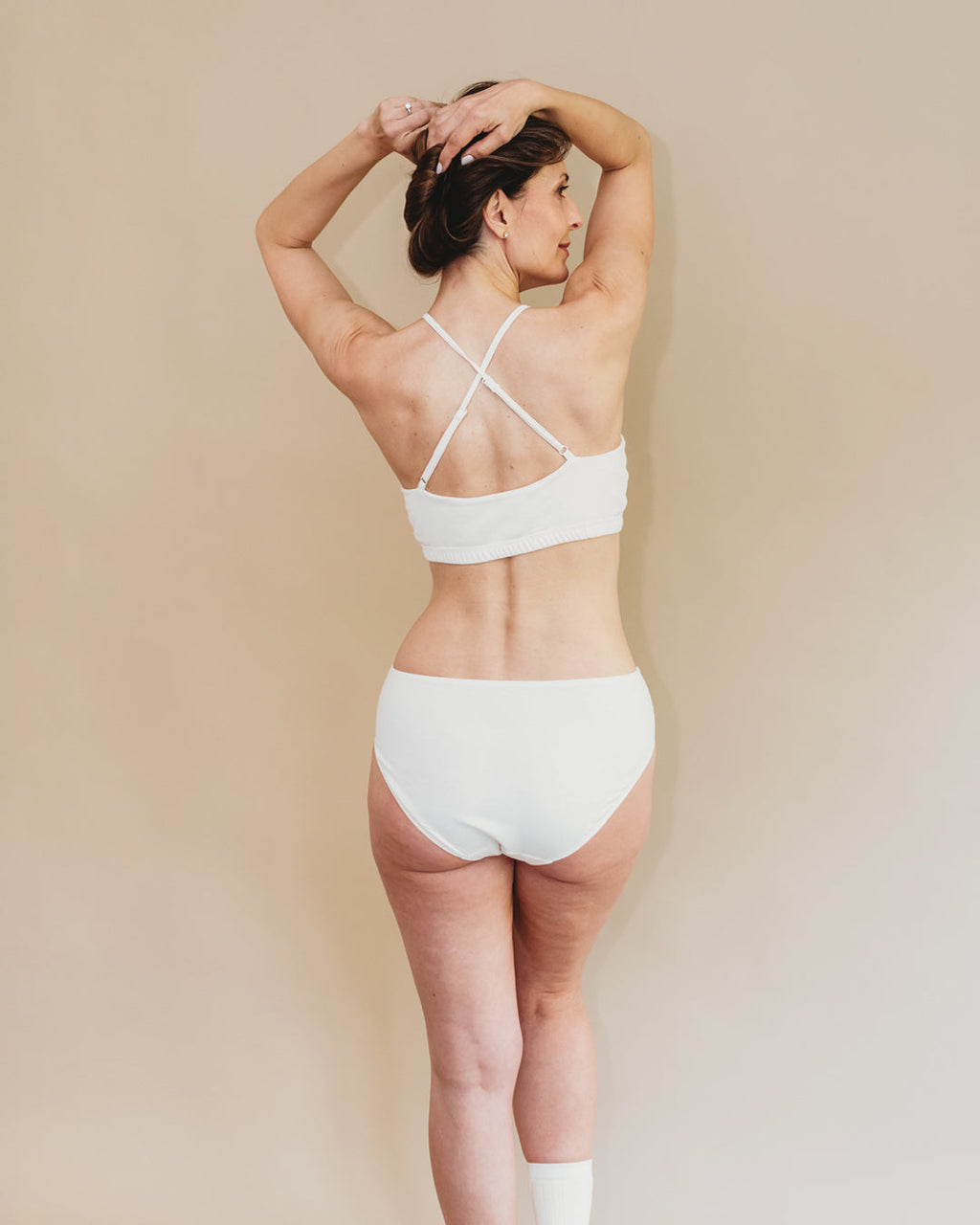 Natural (no dye) Womens Everyday Bikini - 100% Organic Cotton