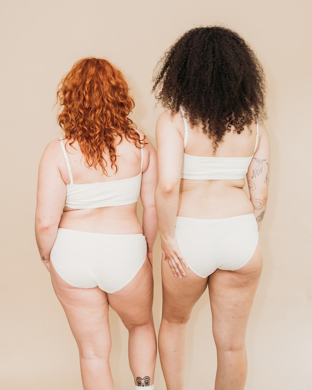 Natural (no dye) Womens Everyday Bikini - 100% Organic Cotton