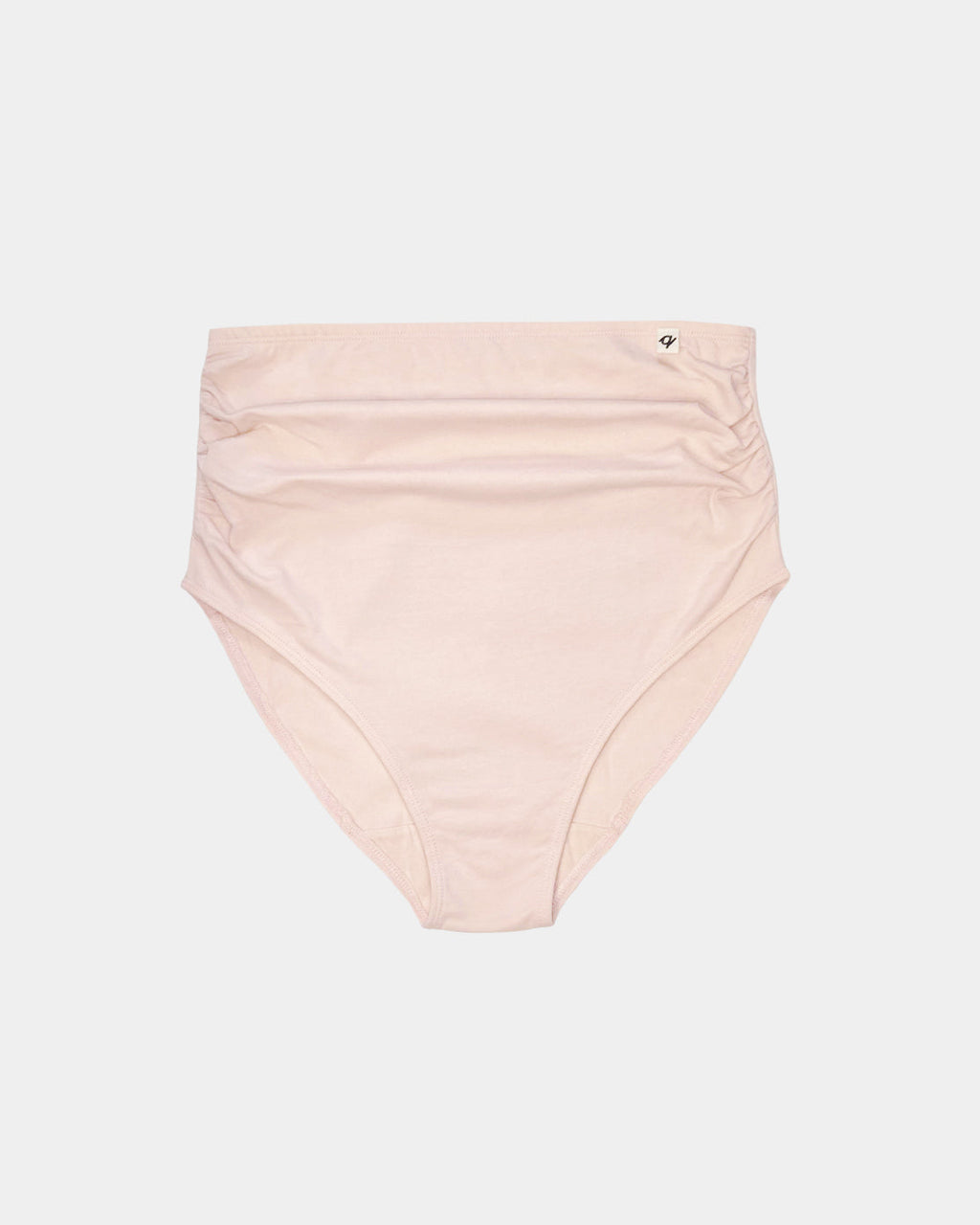 Maternity High Waist Briefs - Natural, Plant Dyes - 95% Organic Cotton