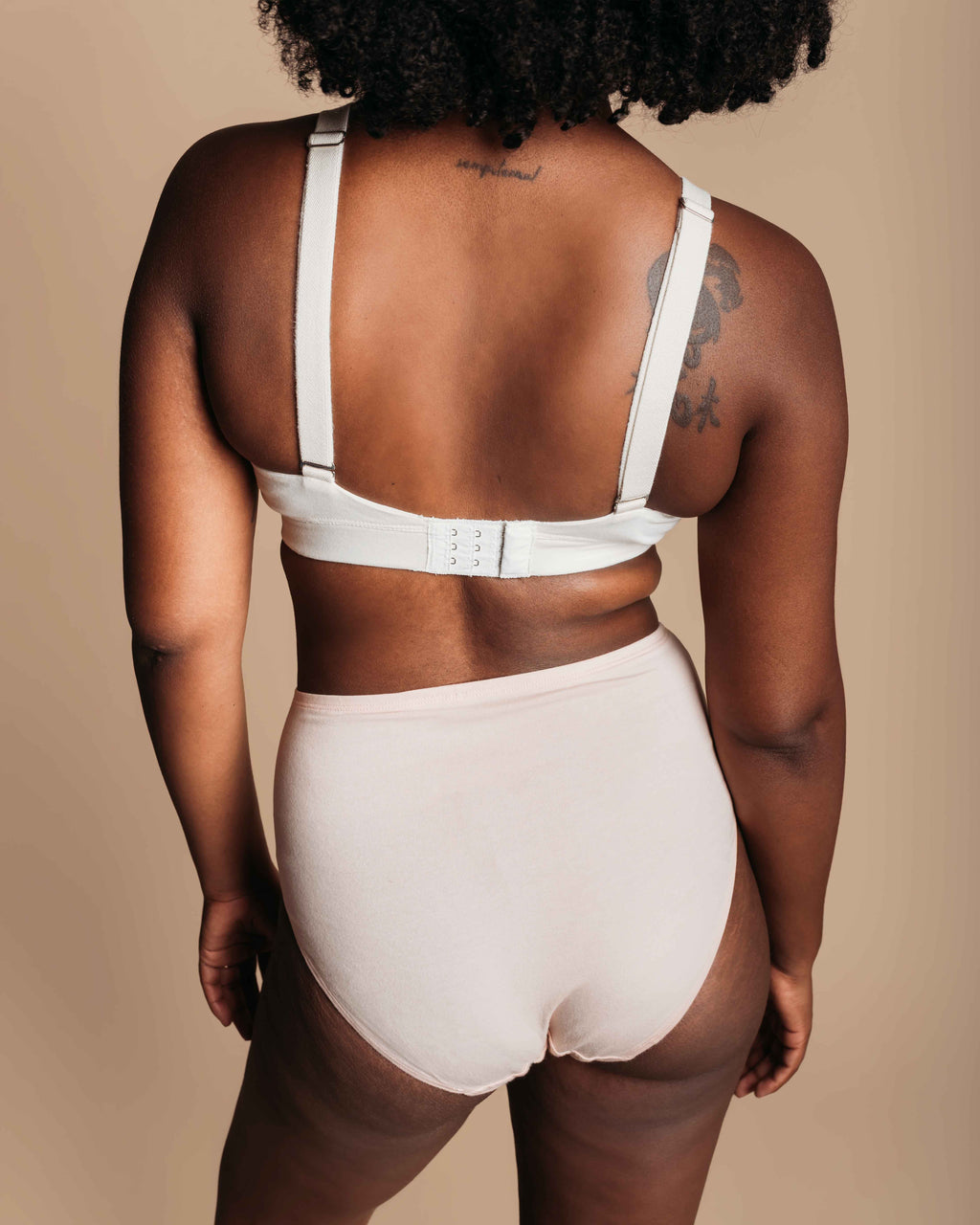 Maternity High Waist Briefs - Natural, Plant Dyes - 95% Organic Cotton