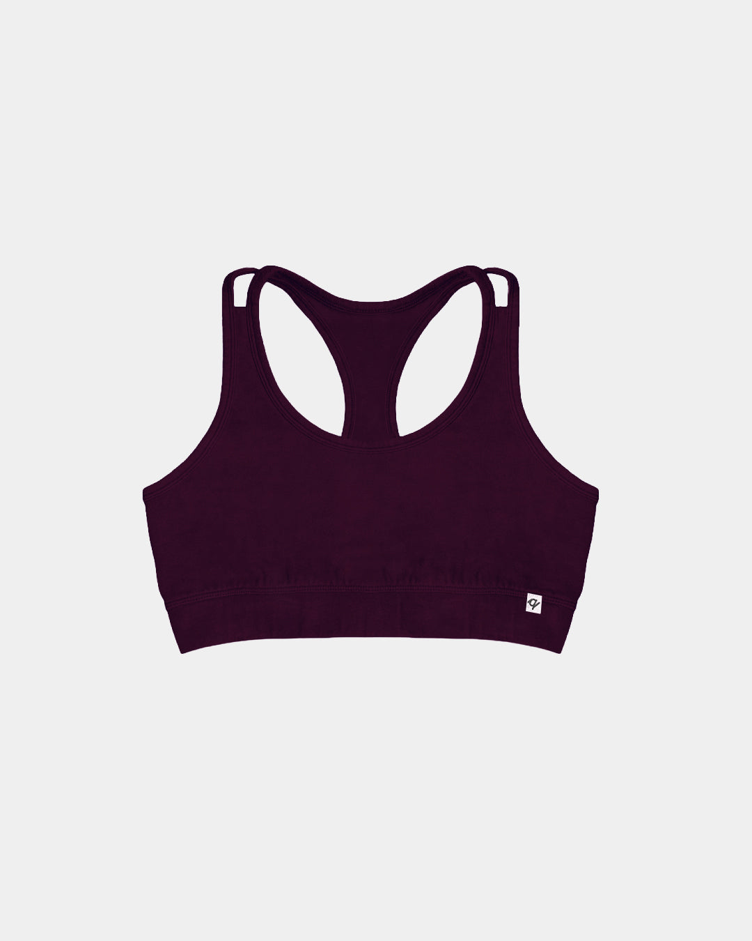 Organic Racerback Sports Bra - 95% Organic Cotton