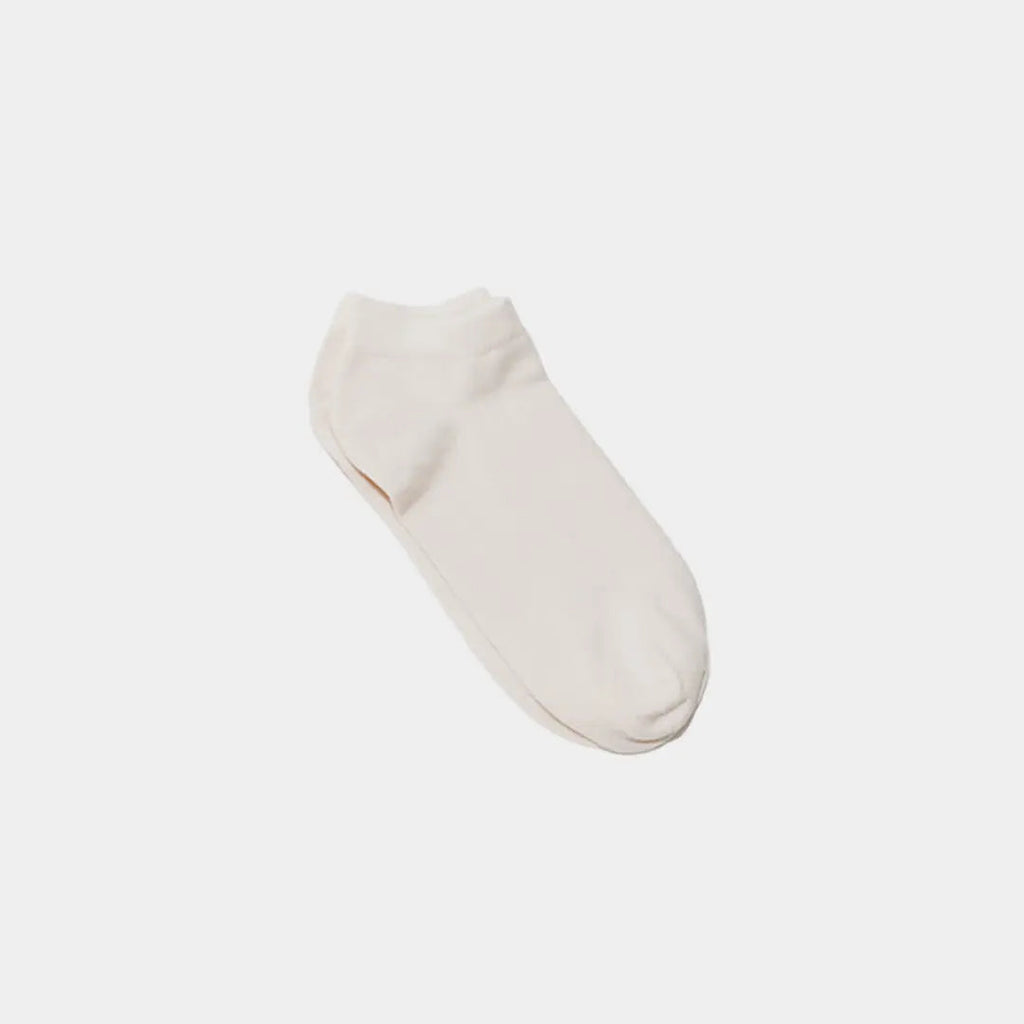 Natural (no dye) Lightweight Adult Ankle Socks - 98% Organic Cotton