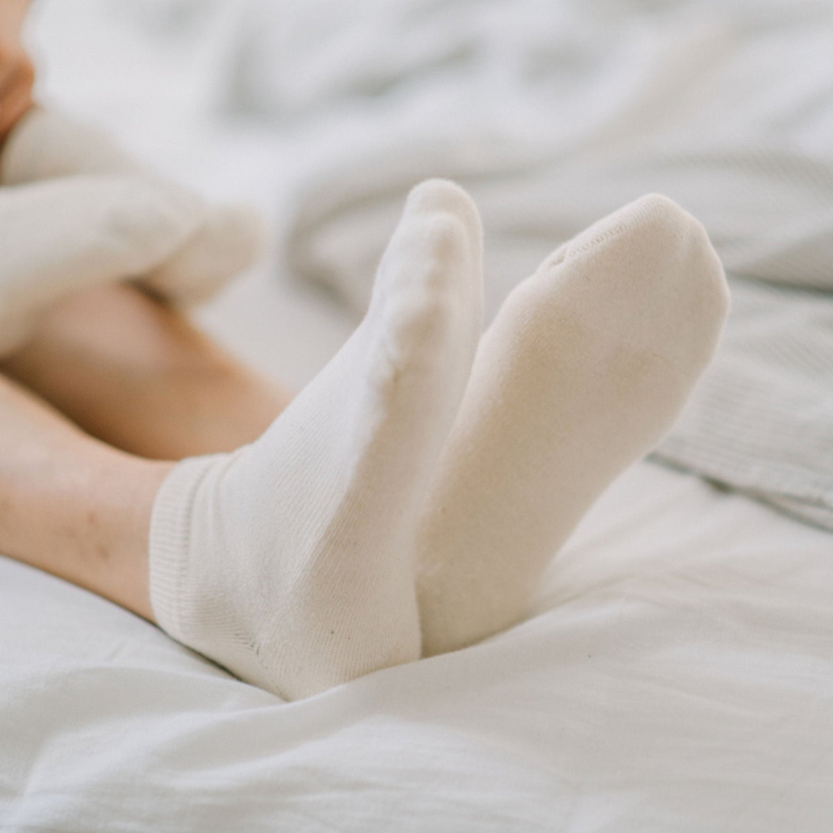Cotton Ankle Pacers (Midweight) - 97% Organic Cotton