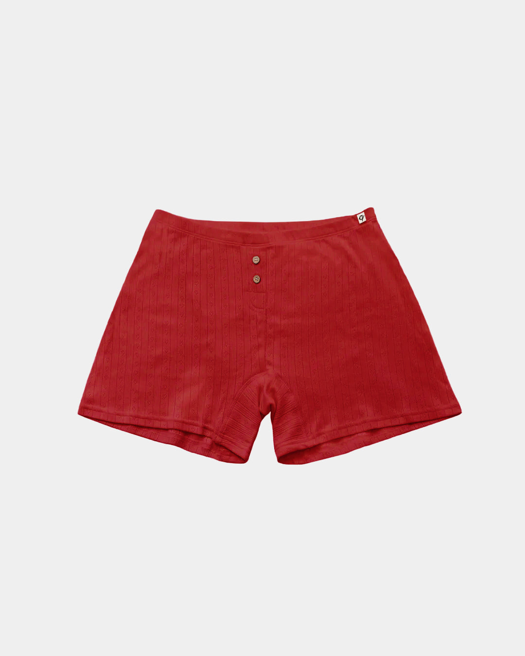 Women's Pointelle Boxers - 100% Organic Cotton