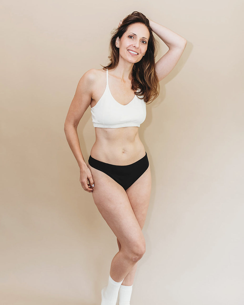 Women's Stretch Thong - 95% Organic Cotton