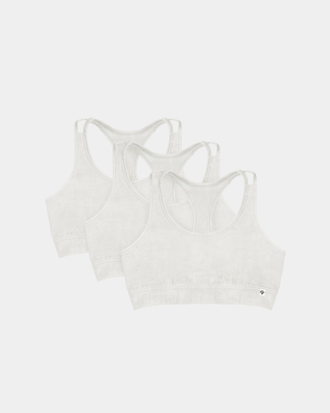 Organic Racerback Sports Bra - 95% Organic Cotton