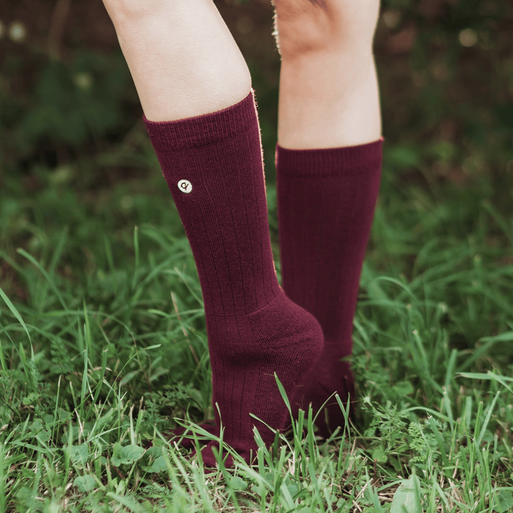 Merino Wool Midweight Adult Socks (GOTS Certified)
