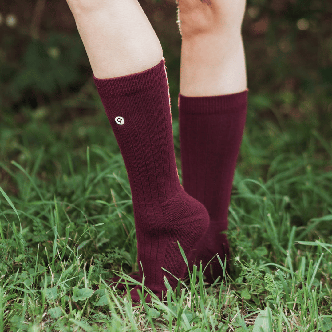 Merino Wool Midweight Adult Socks (GOTS Certified)