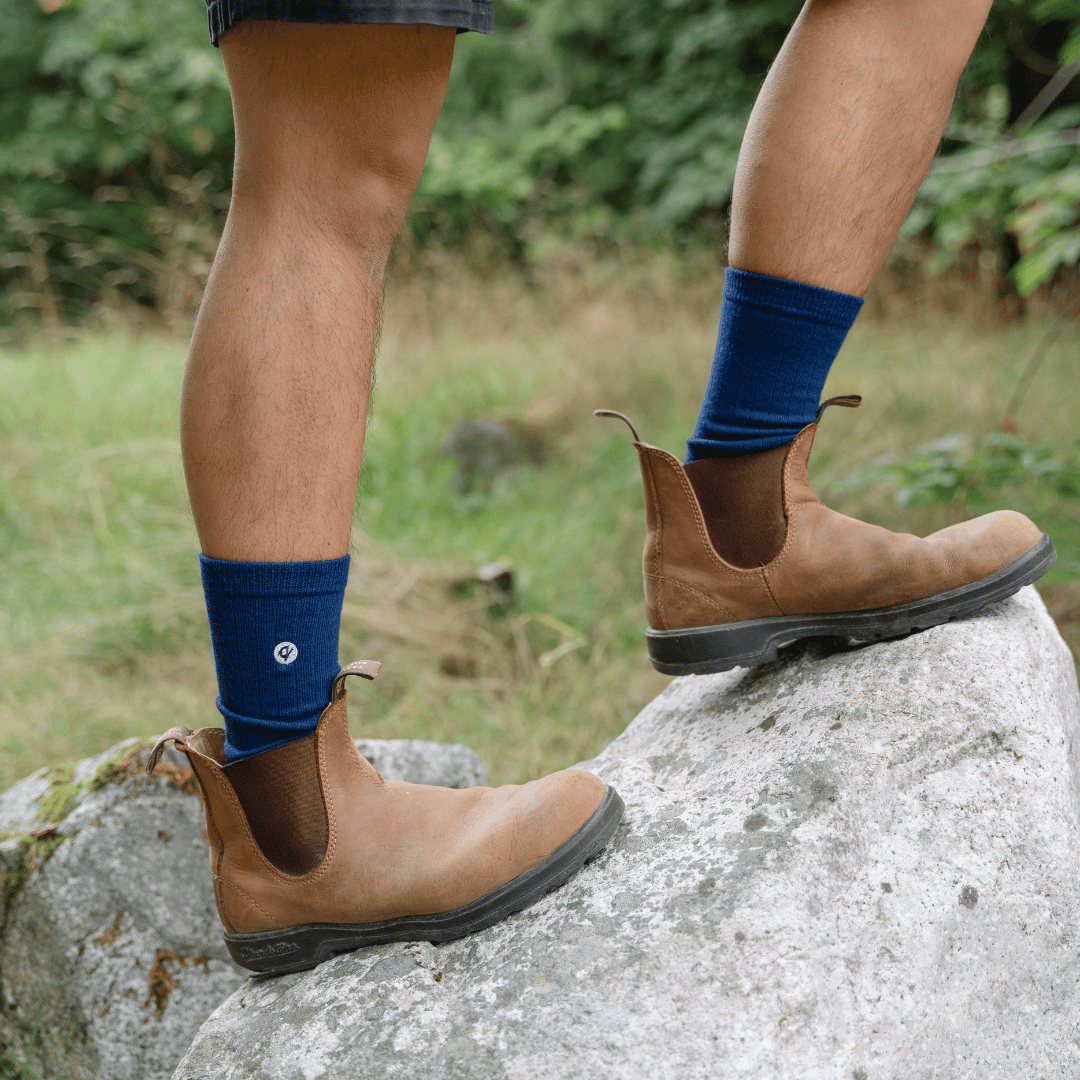 Merino Wool Midweight Adult Socks (GOTS Certified)