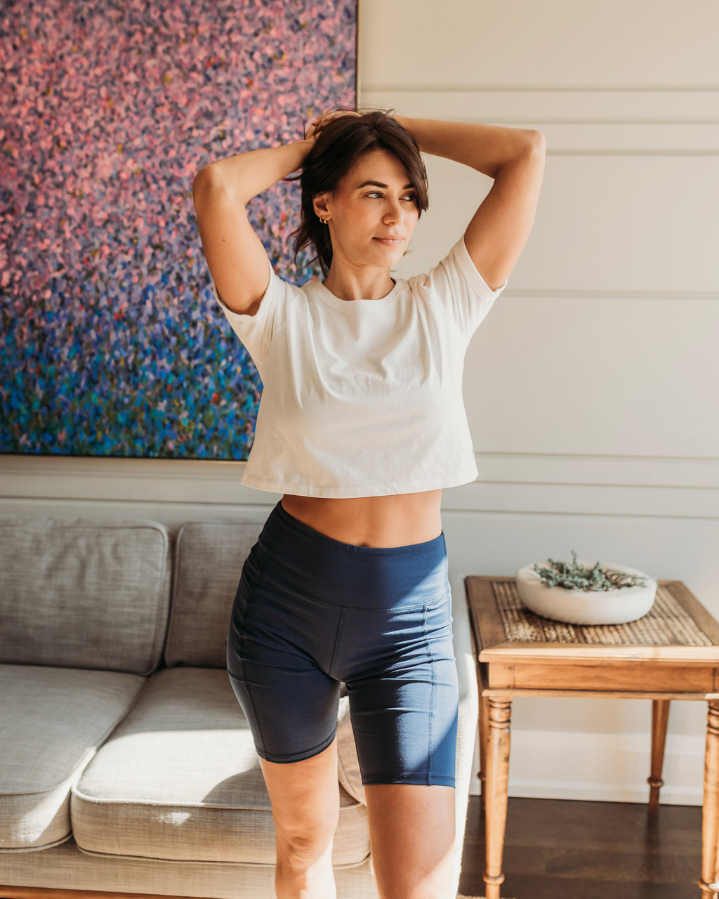 Organic Stretch Biker Short