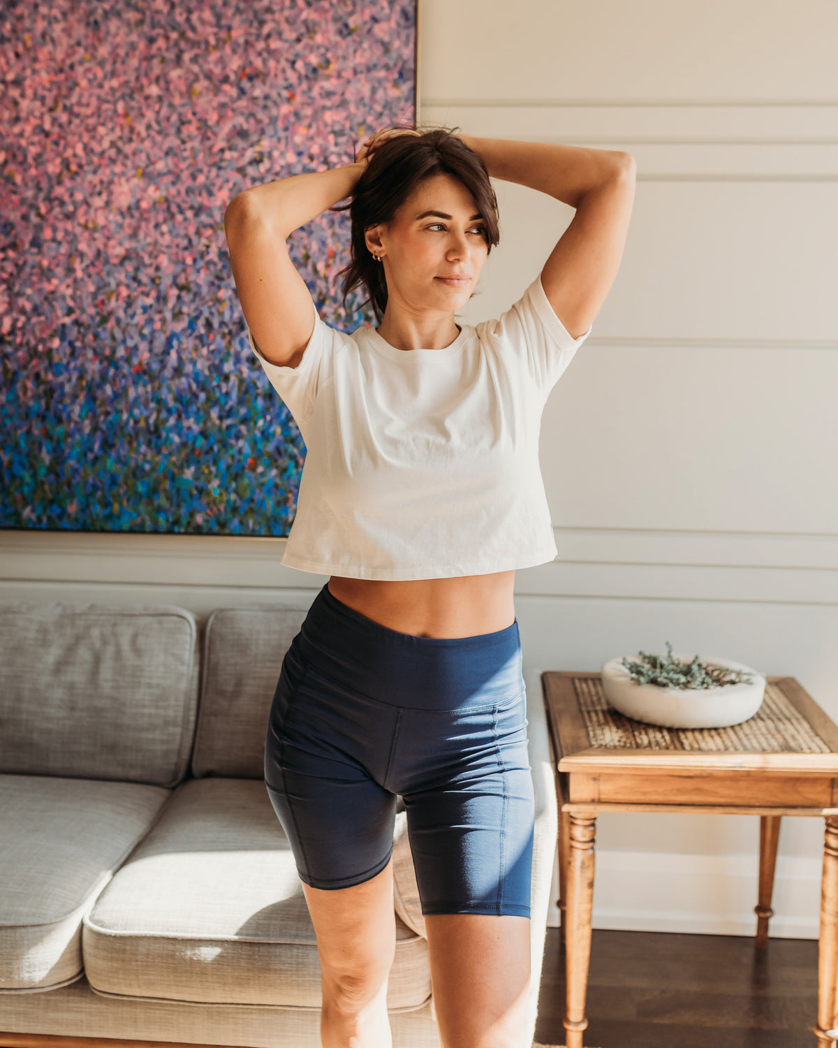 Organic Stretch Biker Short