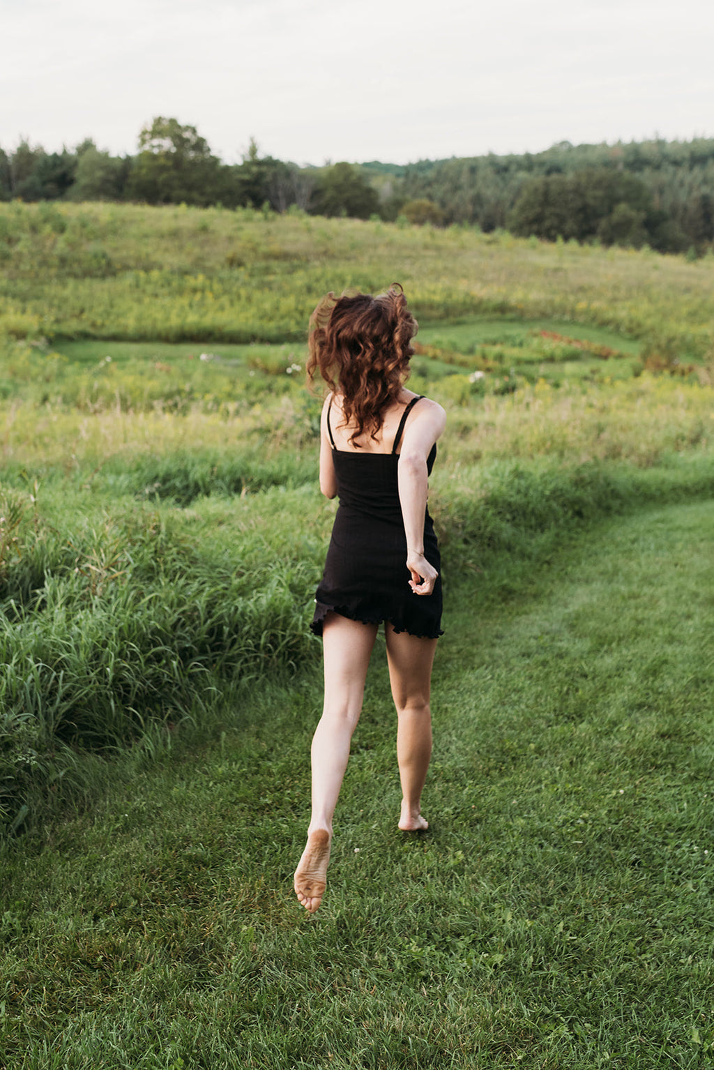 Women's Pointelle Slip Dress - 100% Organic Cotton