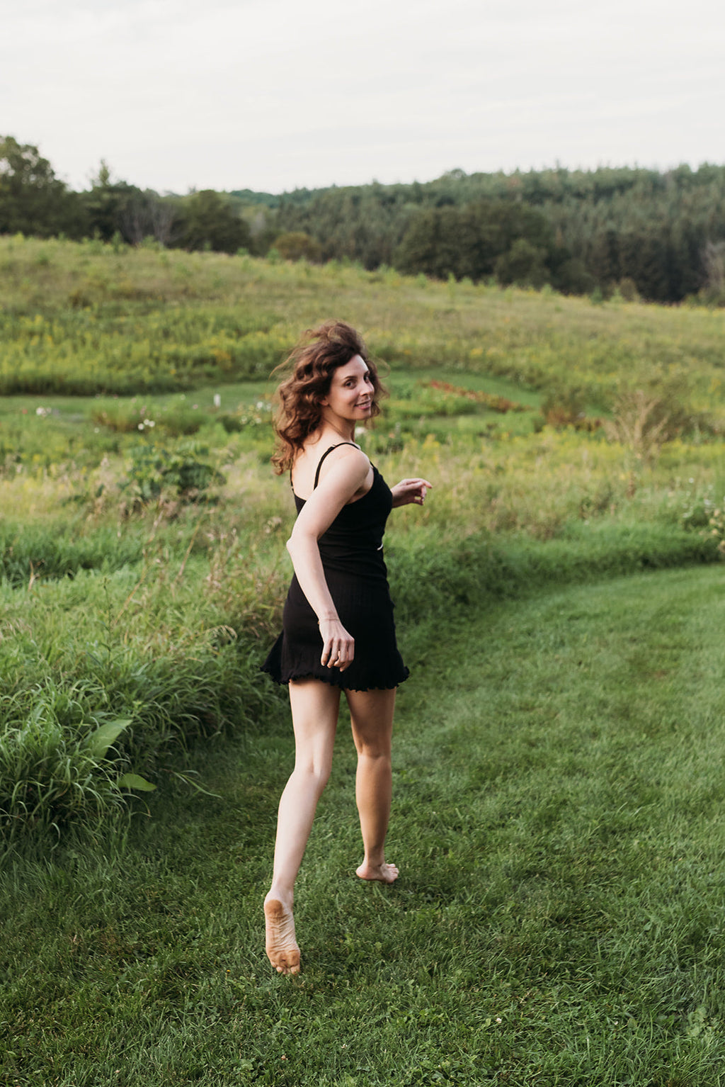 Women's Pointelle Slip Dress - 100% Organic Cotton