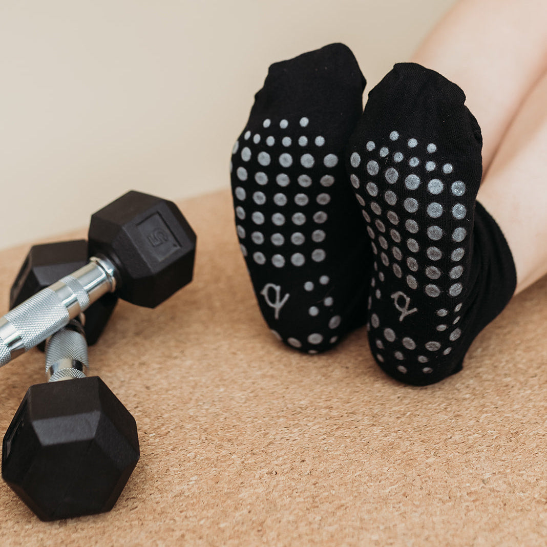 Organic Grip Socks - 98% Organic Cotton