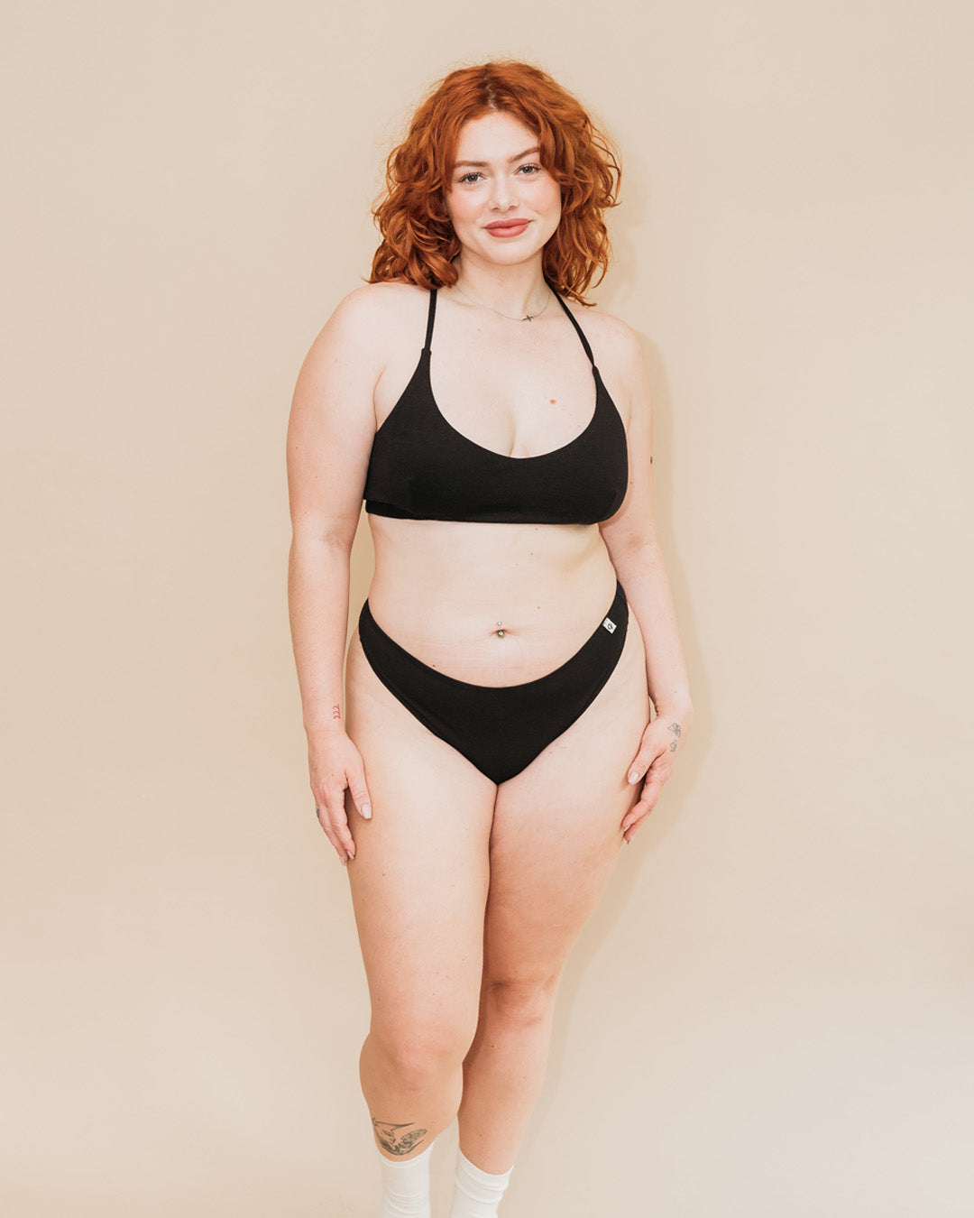 Women's Stretch Thong - 95% Organic Cotton